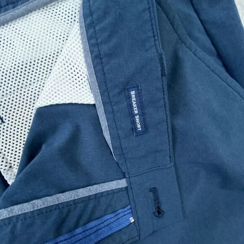 Vineyard Vines Breaker Shorts Mens 40 x‎ 8.5 Performance Golf Navy Blue Stretch
